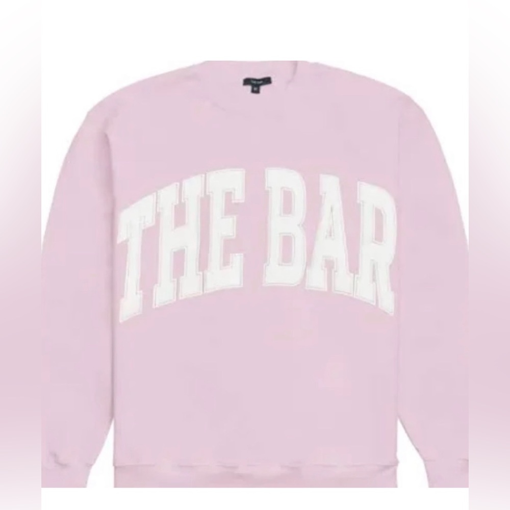 NWT The Bar Varsity Sweatshirt
